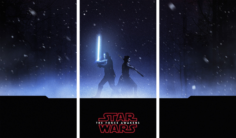 star wars – 3 Panels – Multiple Sizes | Home Decor