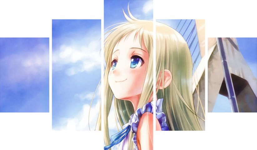 Anohana – 5 Panneaux – Plusieurs Tailles | Décoration Maison