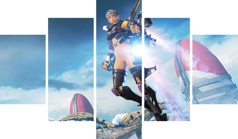 Apex Legends – 5 Panels – Multiple Sizes | Home Decor