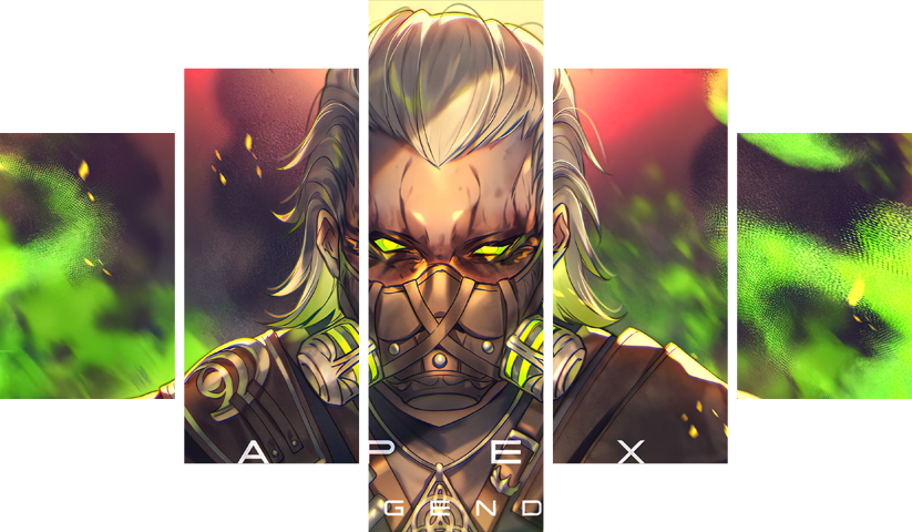 Apex Legends – 5 Panels – Multiple Sizes | Home Decor