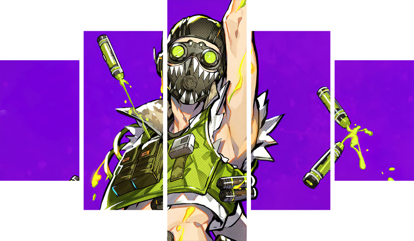 Apex Legends – 5 Panels – Multiple Sizes | Home Decor
