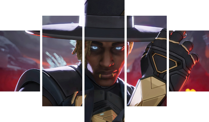 Apex Legends – 5 Panels – Multiple Sizes | Home Decor