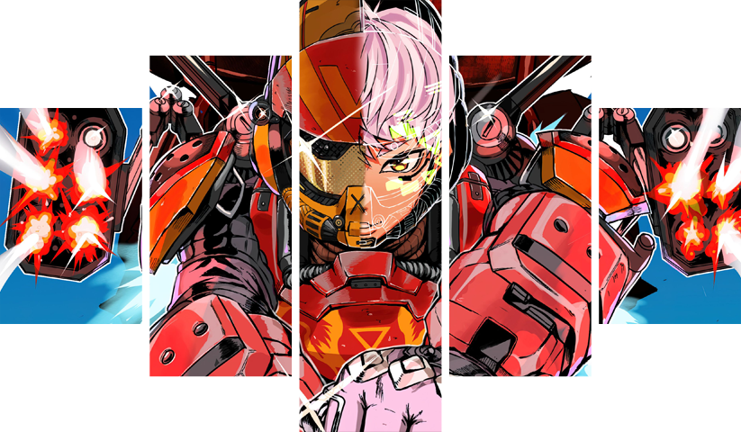 Apex Legends – 5 Panels – Multiple Sizes | Home Decor