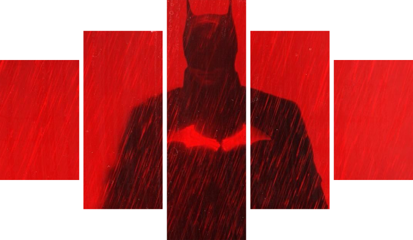 لوحة Batman – خمسة قطع – برشة أحجام | ديكور دارك