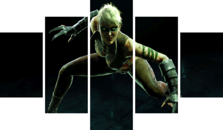 لوحة Batman – خمسة قطع – برشة أحجام | ديكور دارك