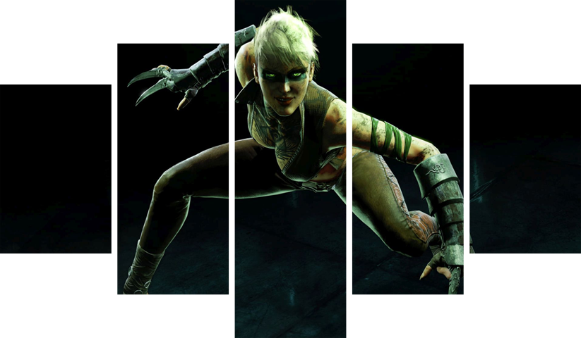 لوحة Batman – خمسة قطع – برشة أحجام | ديكور دارك