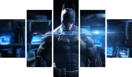 لوحة Batman – خمسة قطع – برشة أحجام | ديكور دارك