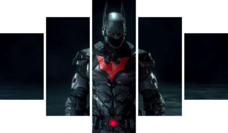 لوحة Batman – خمسة قطع – برشة أحجام | ديكور دارك