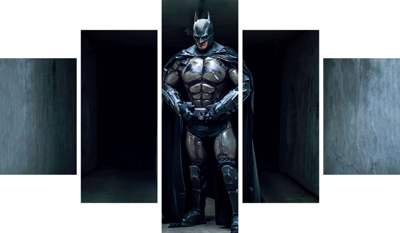 لوحة Batman – خمسة قطع – برشة أحجام | ديكور دارك