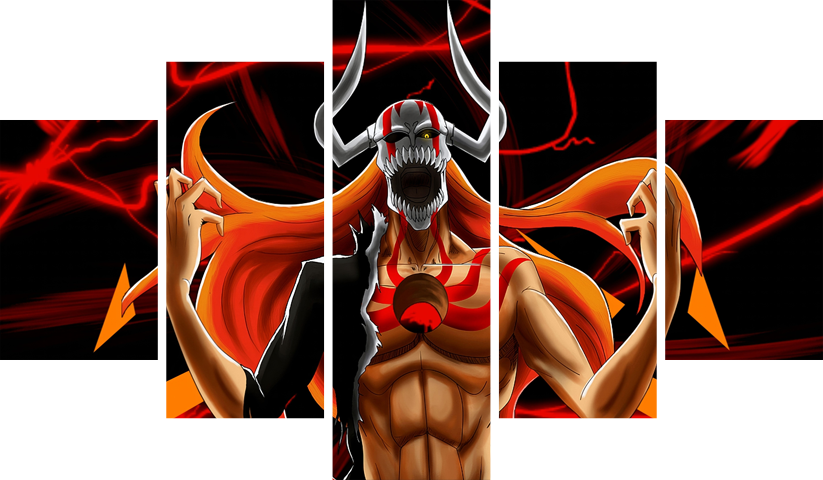 لوحة Bleach – خمسة قطع – برشة أحجام | ديكور دارك