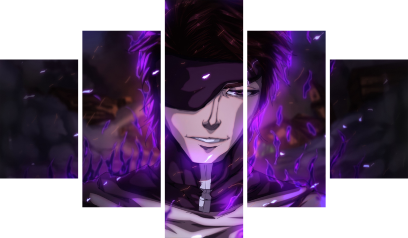 لوحة Bleach – خمسة قطع – برشة أحجام | ديكور دارك