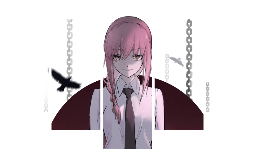 Chainsaw Man – 5 Panels – Multiple Sizes | Home Decor