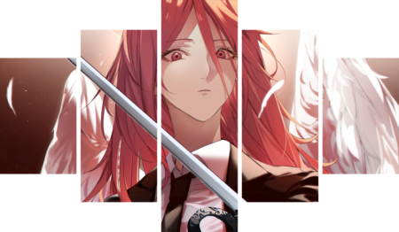 Chainsaw Man – 5 Panneaux – Plusieurs Tailles | Décoration Maison