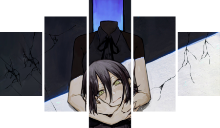 Chainsaw Man – 5 Panneaux – Plusieurs Tailles | Décoration Maison