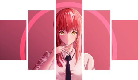 Chainsaw Man – 5 Panneaux – Plusieurs Tailles | Décoration Maison