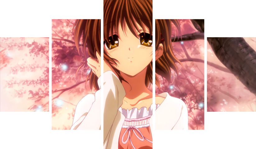 Clannad – 5 Panels – Multiple Sizes | Home Decor