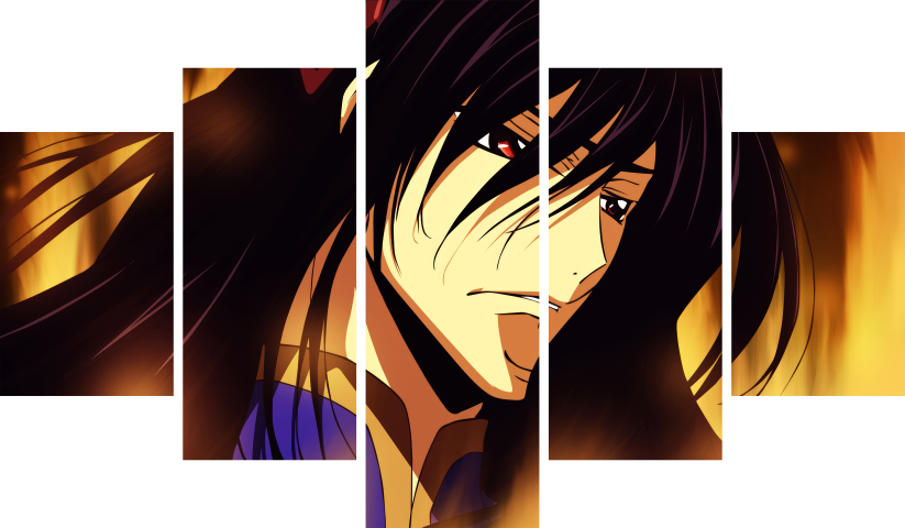 CodeGeass – 5 Panels – Multiple Sizes | Home Decor