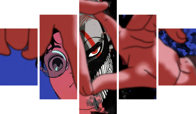 Dan Da Dan – 5 Panneaux – Plusieurs Tailles | Décoration Maison