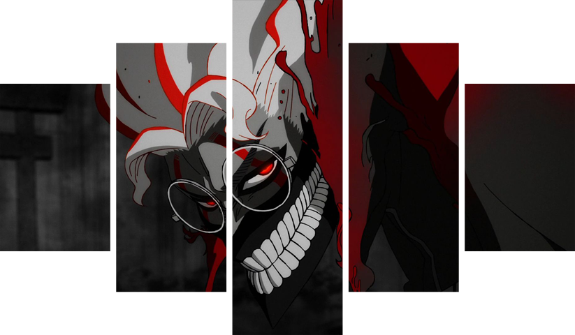 Dan Da Dan – 5 Panneaux – Plusieurs Tailles | Décoration Maison