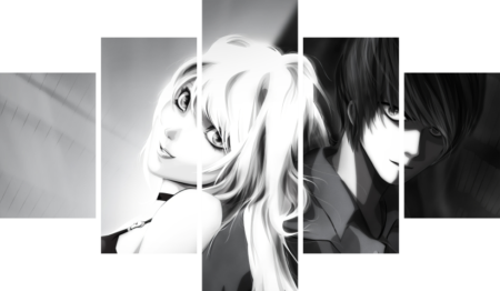 Death Note – 5 Panneaux – Plusieurs Tailles | Décoration Maison