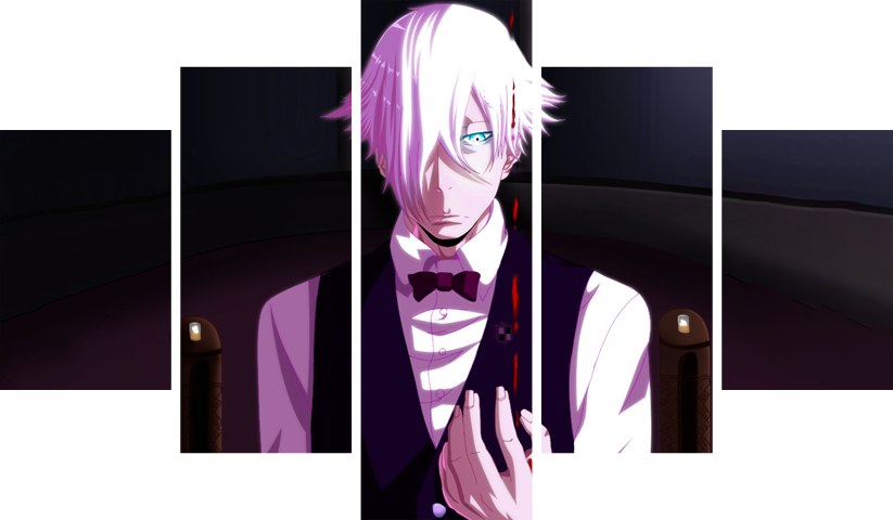 Death Parade – 5 Panneaux – Plusieurs Tailles | Décoration Maison