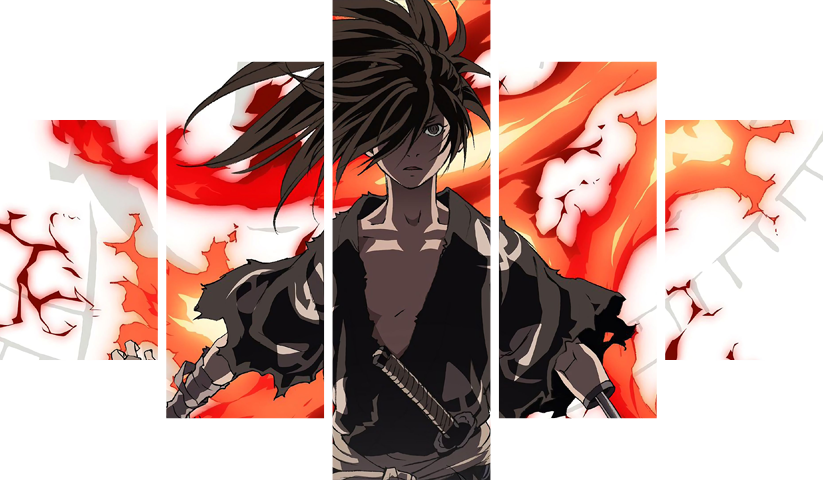 Dororo – 5 Panneaux – Plusieurs Tailles | Décoration Maison