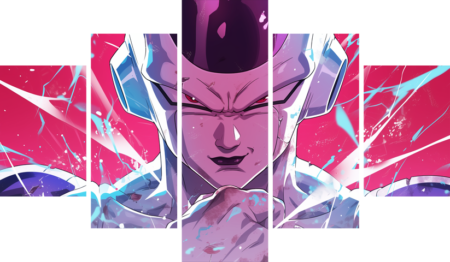 Dragon Ball – 5 Panneaux – Plusieurs Tailles | Décoration Maison