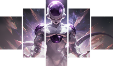 Dragon Ball – 5 Panneaux – Plusieurs Tailles | Décoration Maison