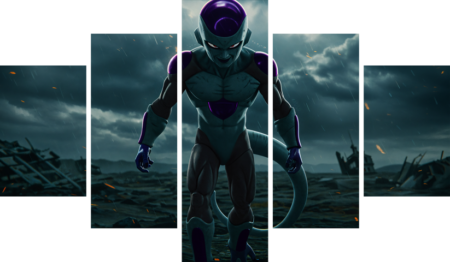 Dragon Ball – 5 Panneaux – Plusieurs Tailles | Décoration Maison