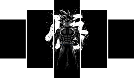 Dragon Ball – 5 Panels – Multiple Sizes | Home Decor