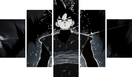 Dragon Ball – 5 Panneaux – Plusieurs Tailles | Décoration Maison