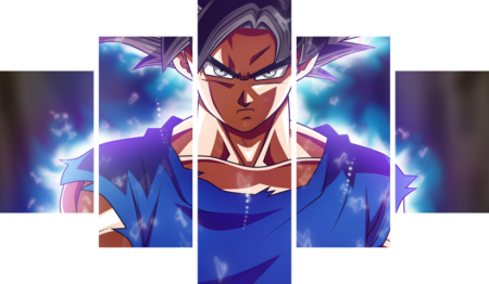 Dragon Ball – 5 Panneaux – Plusieurs Tailles | Décoration Maison