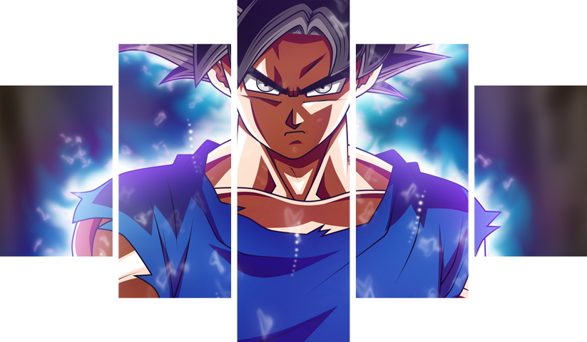 Dragon Ball – 5 Panels – Multiple Sizes | Home Decor