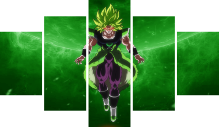 Dragon Ball – 5 Panels – Multiple Sizes | Home Decor