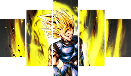 Dragon Ball – 5 Panels – Multiple Sizes | Home Decor