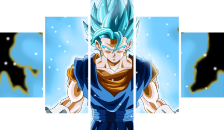Dragon Ball – 5 Panels – Multiple Sizes | Home Decor