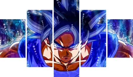 Dragon Ball – 5 Panels – Multiple Sizes | Home Decor