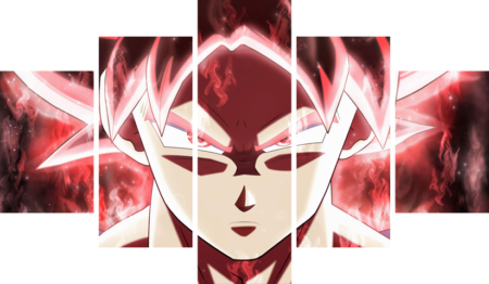 Dragon Ball – 5 Panels – Multiple Sizes | Home Decor