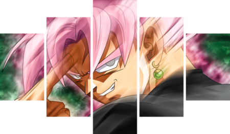 Dragon Ball – 5 Panneaux – Plusieurs Tailles | Décoration Maison