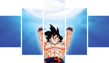 Dragon Ball – 5 Panneaux – Plusieurs Tailles | Décoration Maison