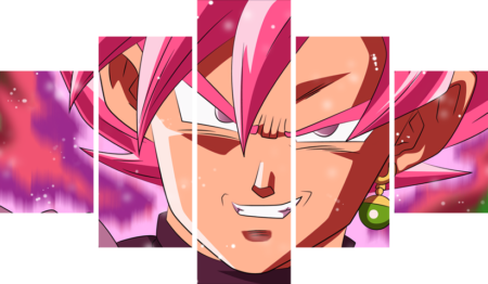 Dragon Ball – 5 Panneaux – Plusieurs Tailles | Décoration Maison