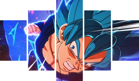 Dragon Ball – 5 Panneaux – Plusieurs Tailles | Décoration Maison
