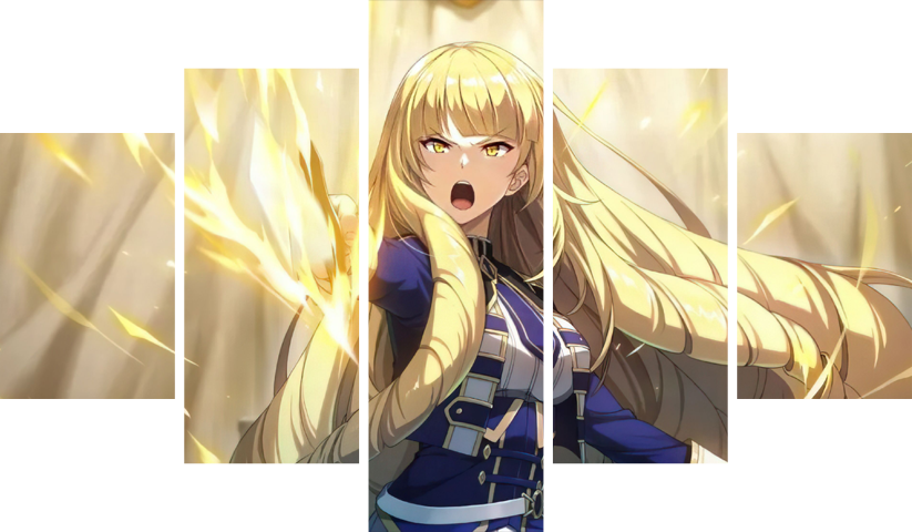 Eminence in Shadow – 5 Panneaux – Plusieurs Tailles | Décoration Maison