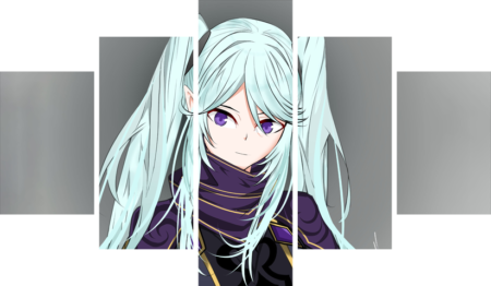 لوحة Eminence in Shadow – خمسة قطع – برشة أحجام | ديكور دارك