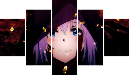 لوحة Eminence in Shadow – خمسة قطع – برشة أحجام | ديكور دارك