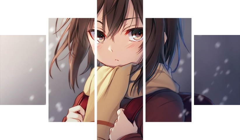 Erased – 5 Panels – Multiple Sizes | Home Decor