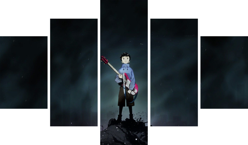 FLCL – 5 Panels – Multiple Sizes | Home Decor