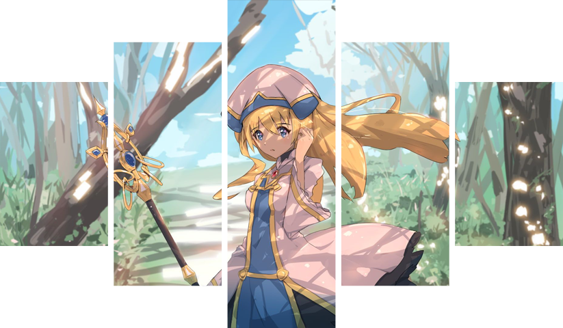 Goblin Slayer – 5 Panels – Multiple Sizes | Home Decor