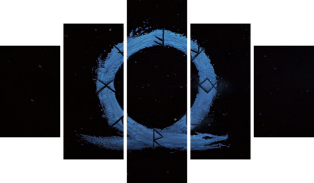 God of War – 5 Panels – Multiple Sizes | Home Decor