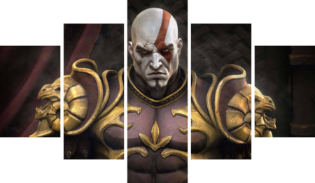 God of War – 5 Panels – Multiple Sizes | Home Decor